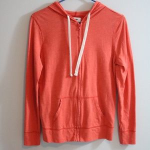 Orange hoodie